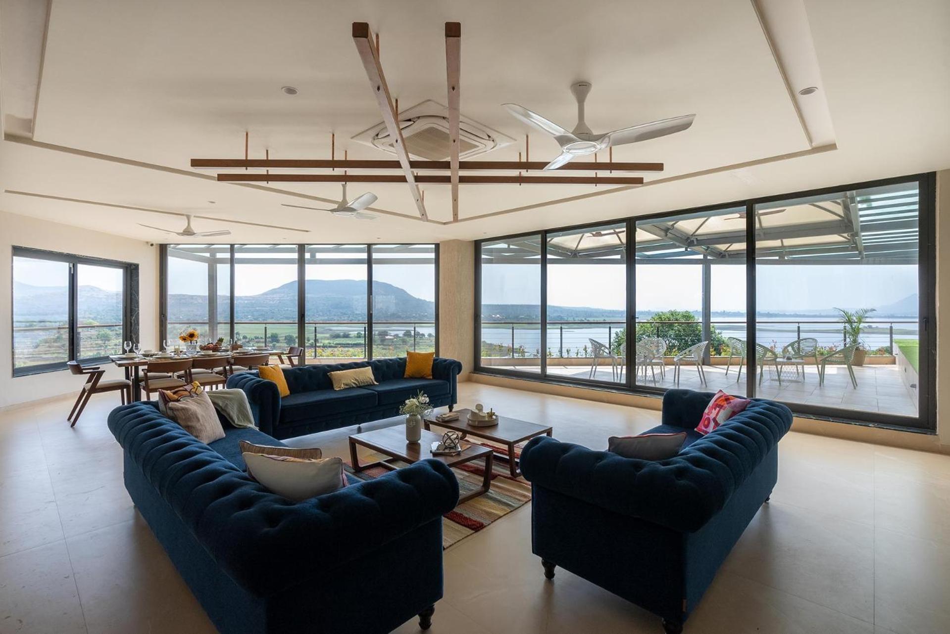 Pearl Lakeview Mansion By Stayvista - Lakeside Villa With Infinity Pool, Jacuzzi, In-House Theatre & Games Room Igatpuri Exterior photo